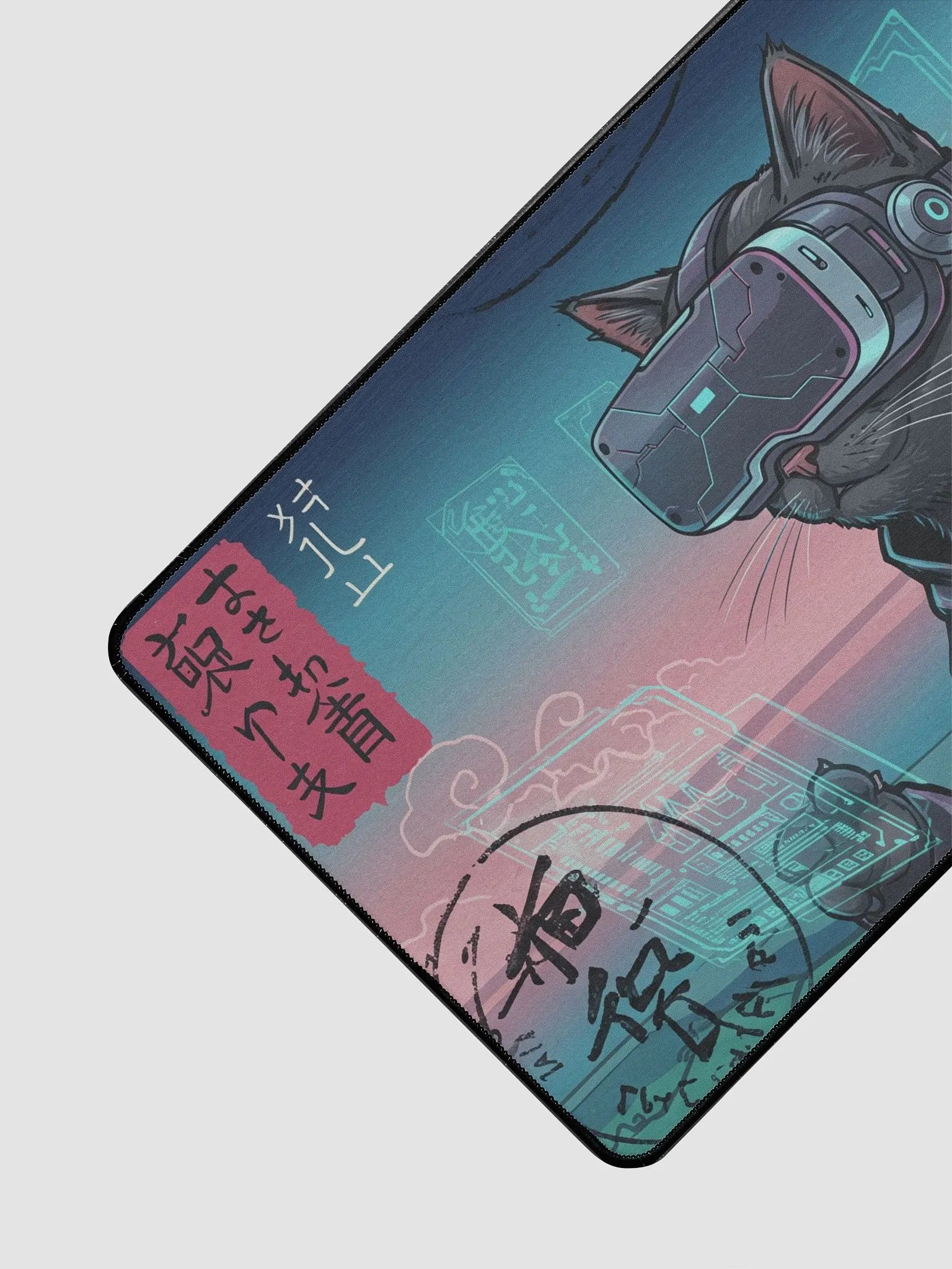 Desk Mat - "hacker Cat" #R2 product image (4)