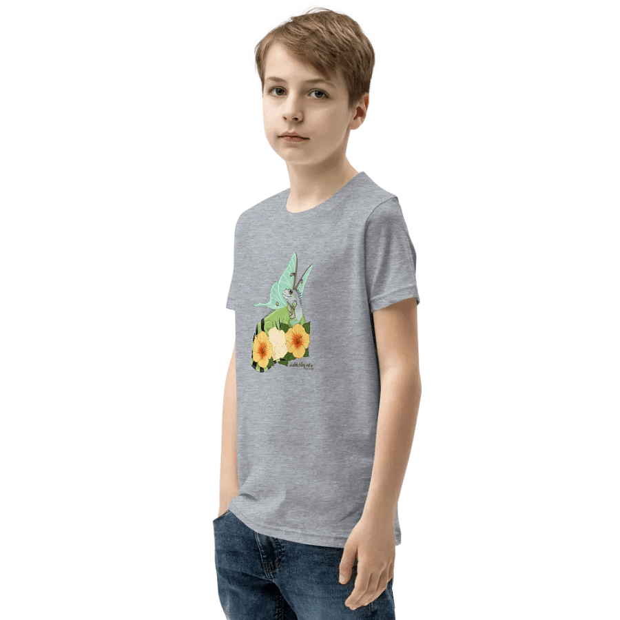 Luna Moth Iguana YOUTH t-shirt product image (18)