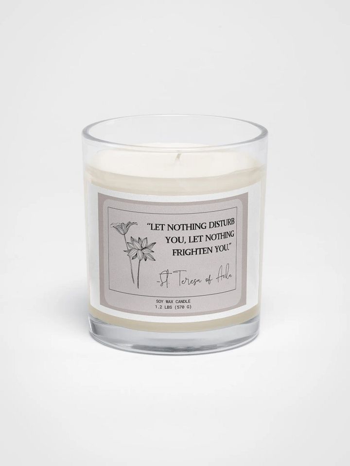 St. Teresa of Avila Candle product image (1)