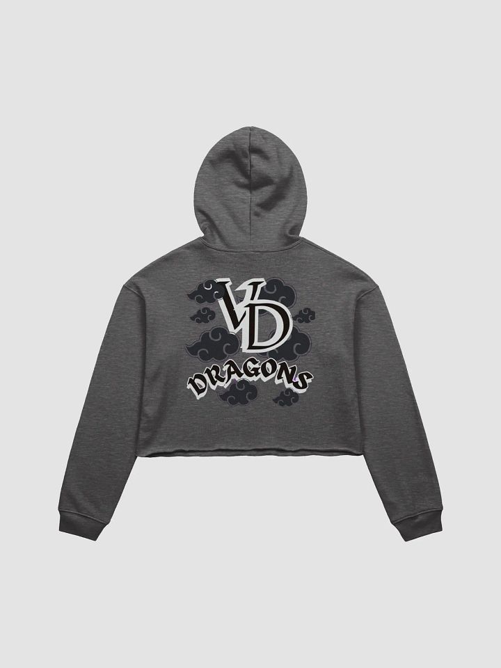 THE BLACK SHADOW RAIN CLOUD crop top hoodie product image (10)