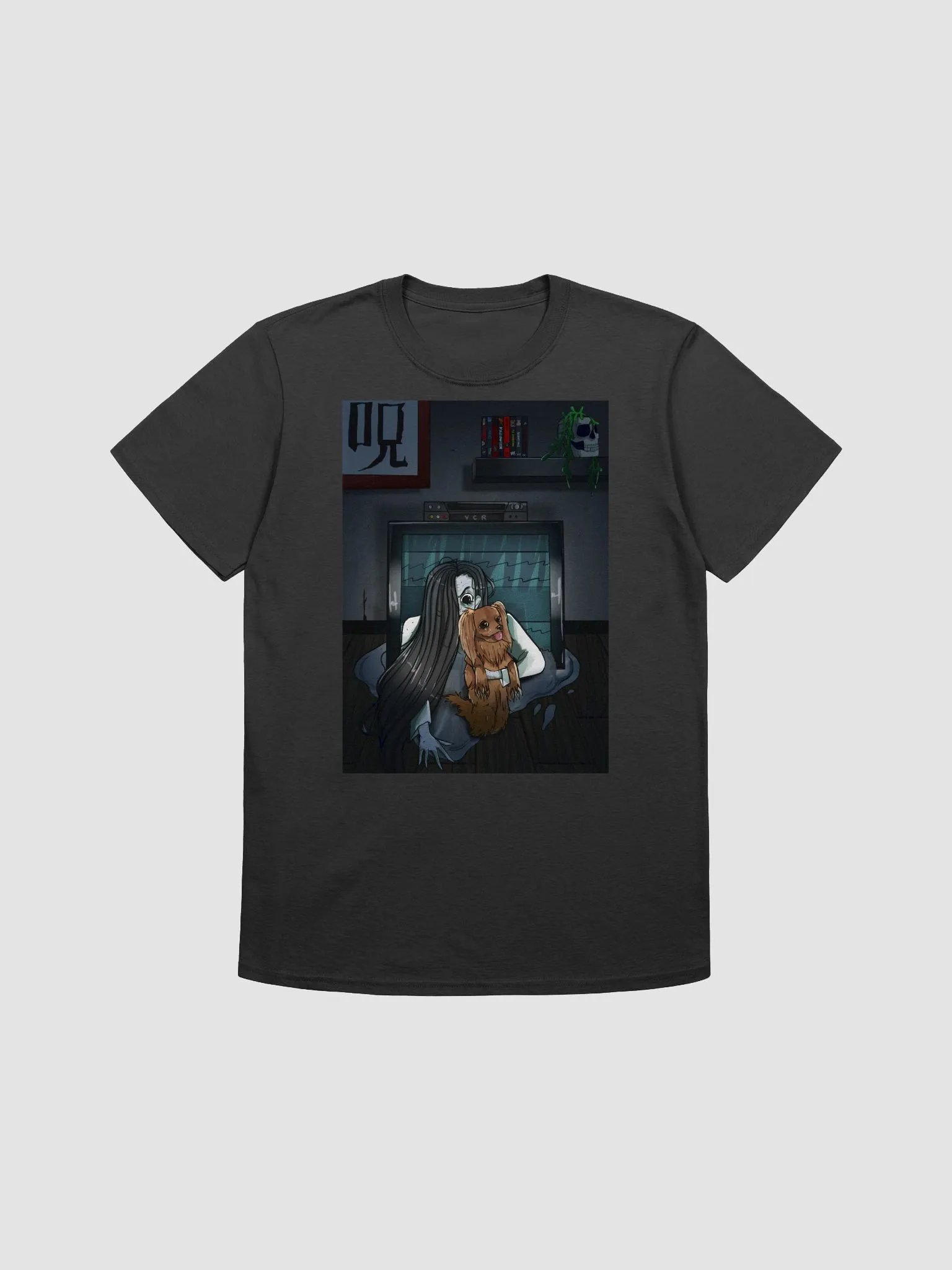 TV Time with Scooby featuring Sadako - Hooctober 2023 - T-Shirt product image (1)