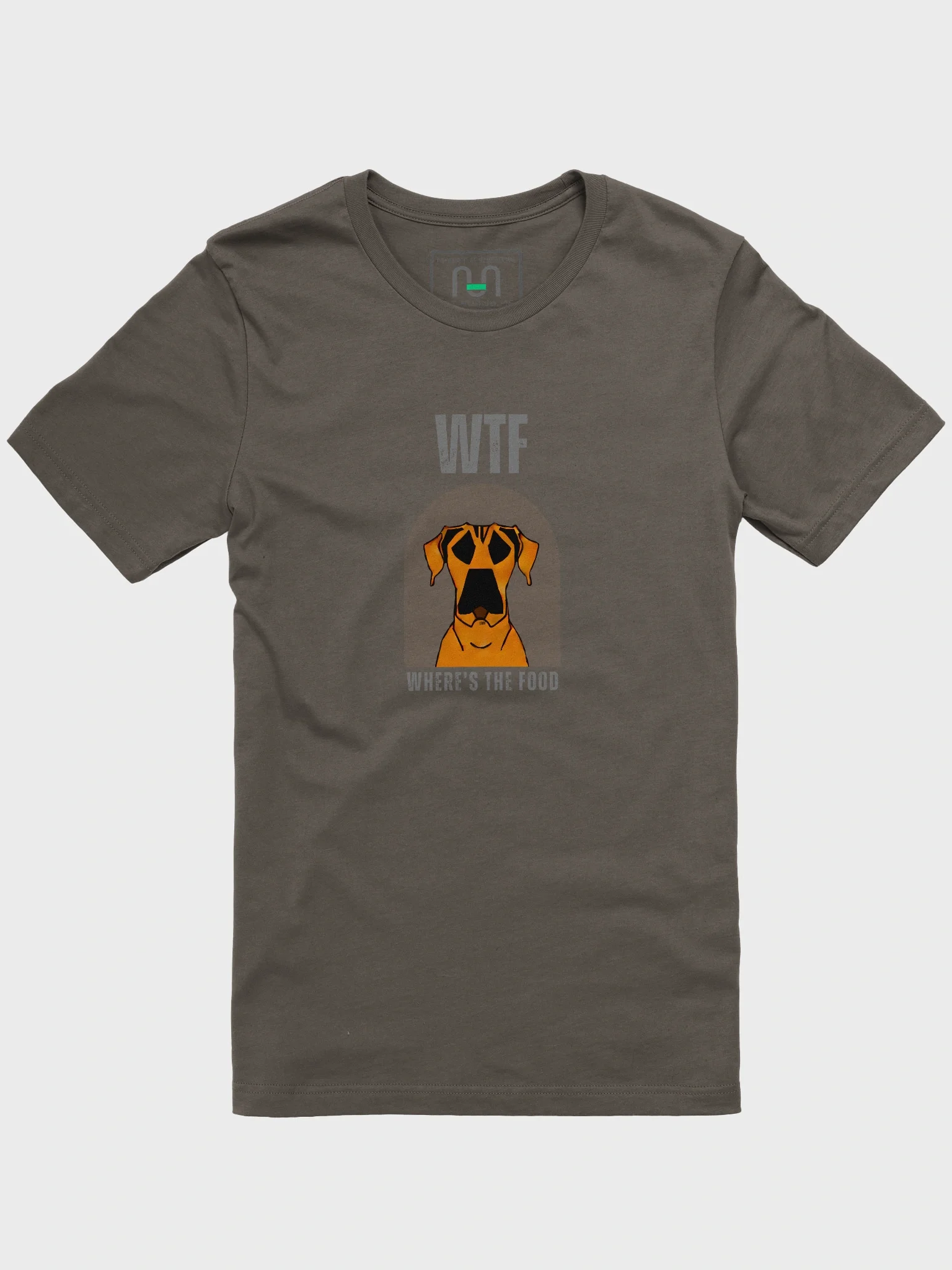 WTF - Where's The Food? Dog Illustration T-Shirt product image (1)