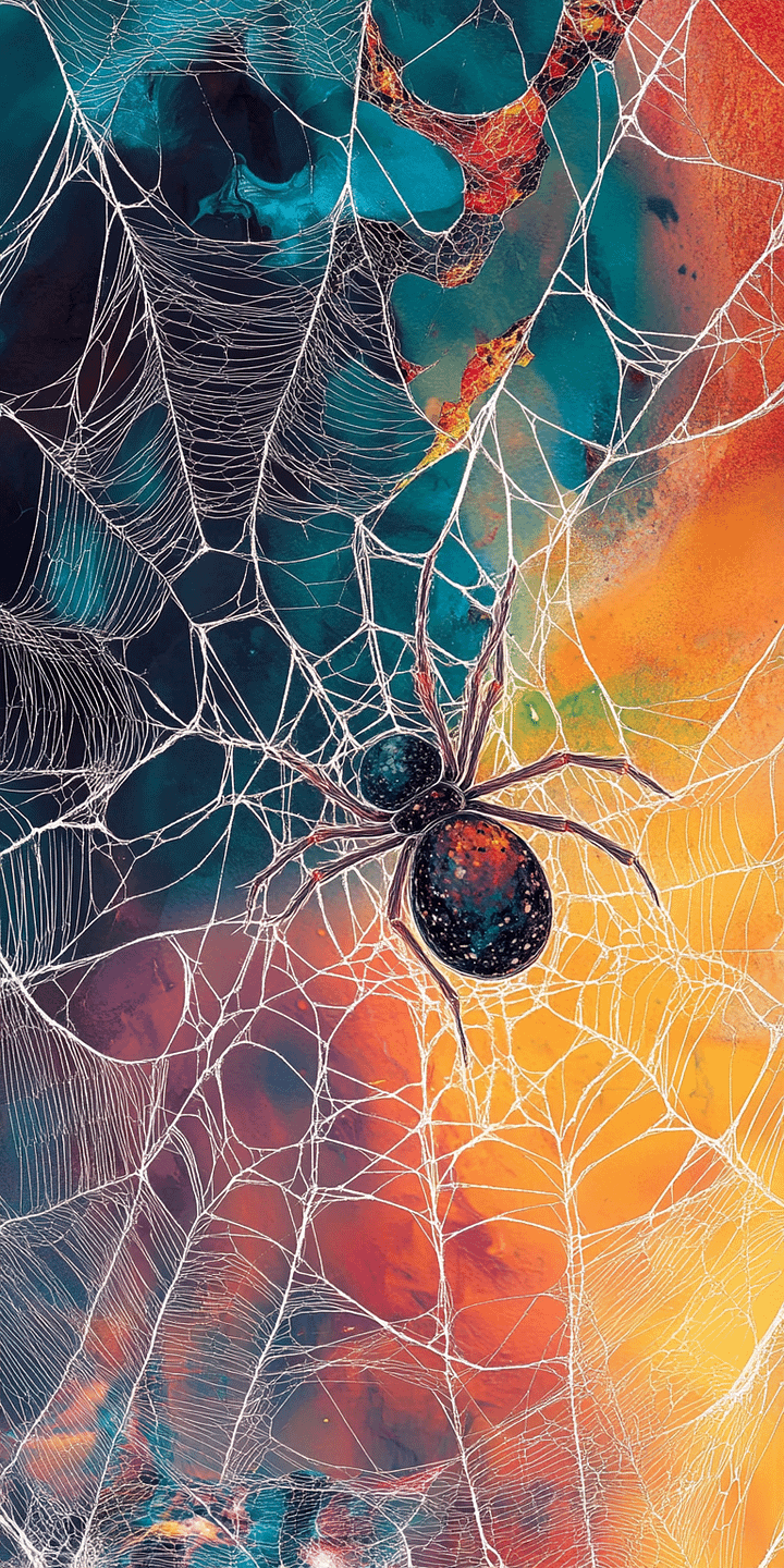 Phone Background Spiderweb product image (2)