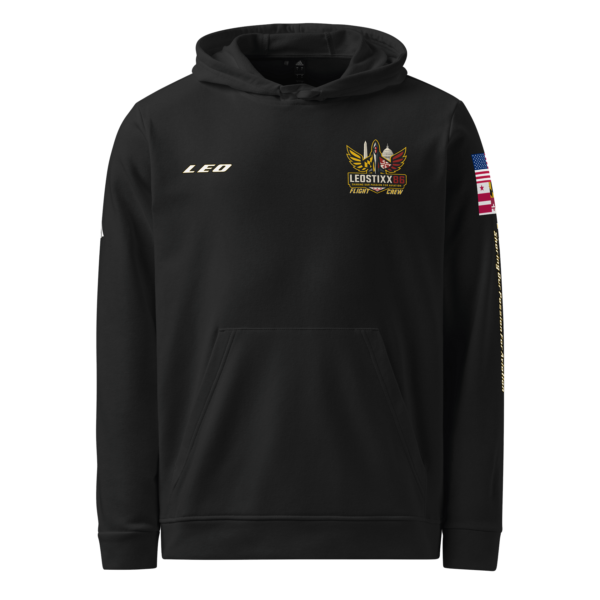Custom ADIDAS Flight Crew Hoodie product image (14)