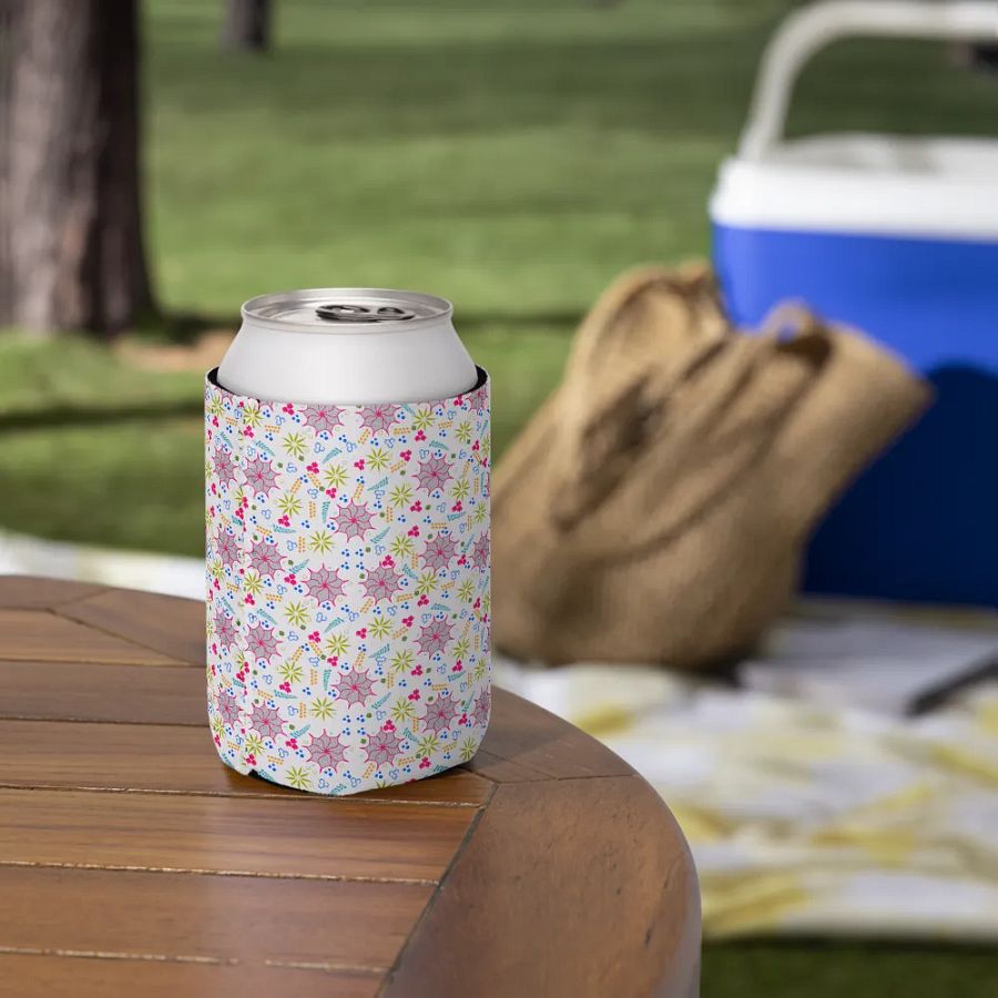 Funky Floral Can Koozie product image (7)