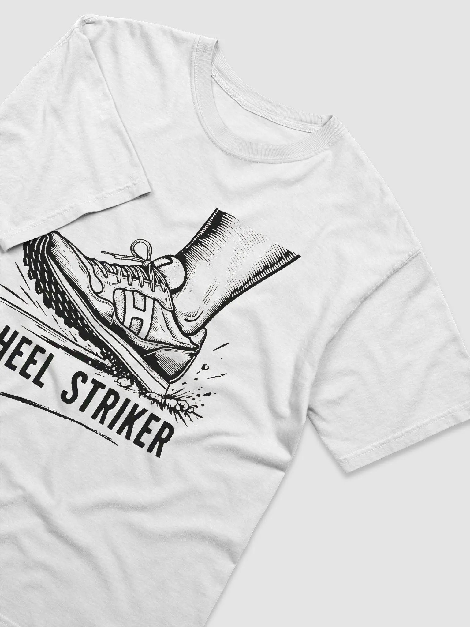 Stride in Style: Heel Striker Tee product image (13)