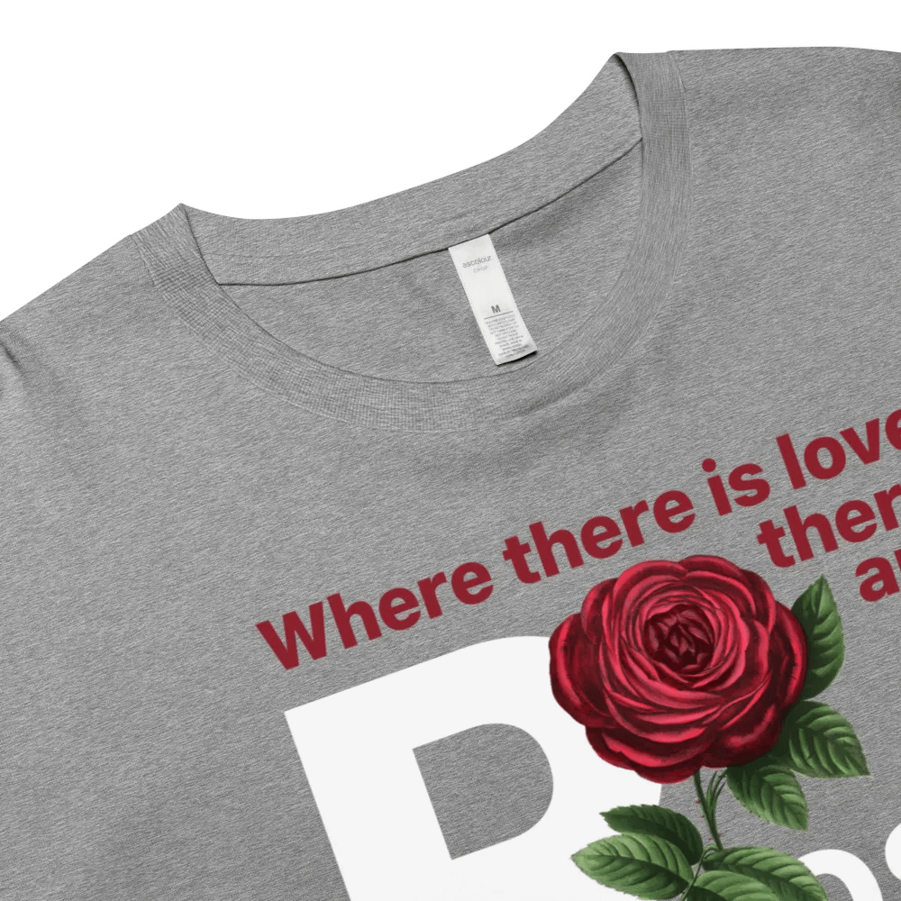 BUIII: Where there is love, there are rose Crop Tops product image (6)