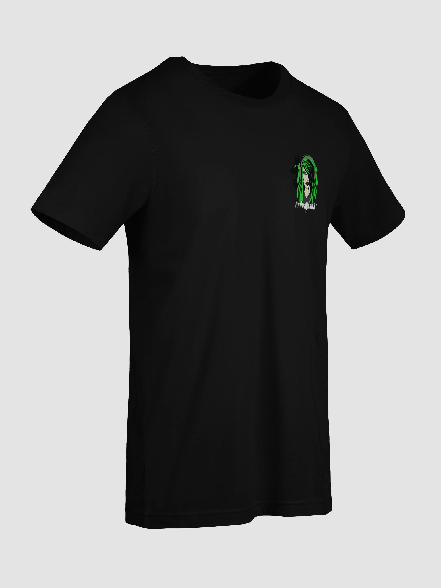 Green-haired logo T-Shirt product image (9)