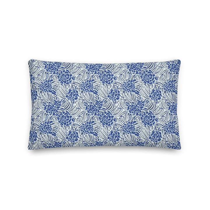 Blue Roses Premium Pillow product image (1)