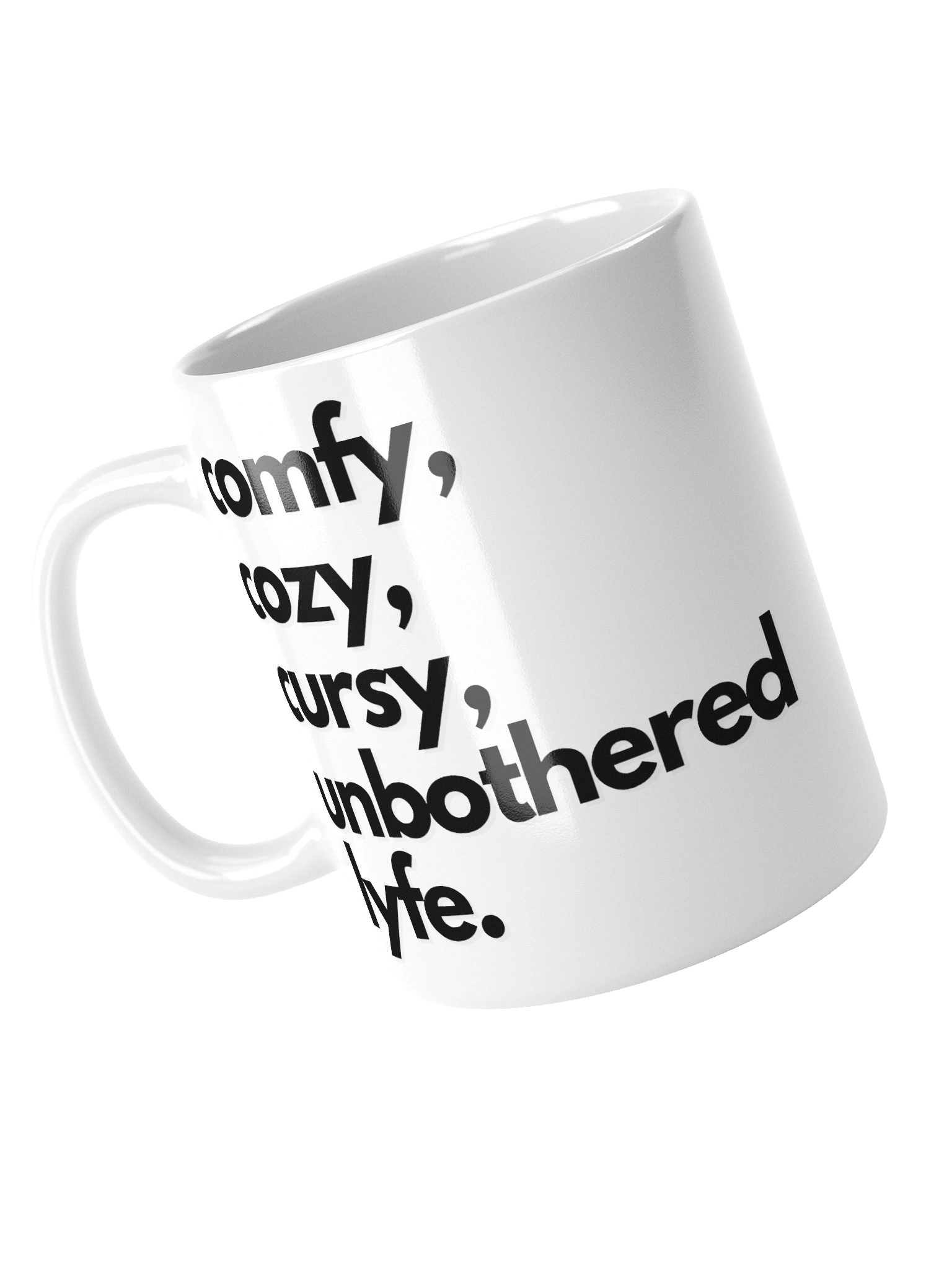 Unbothered Lyfe - ComfyCozyCursy Mug product image (10)