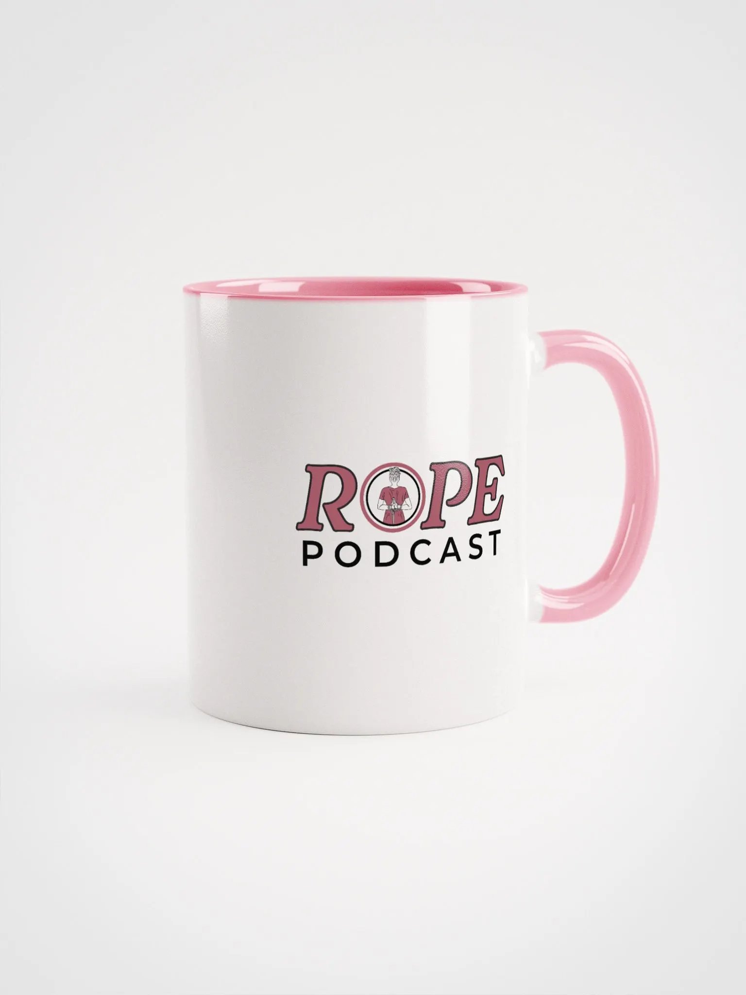 Rope Podcast Mug Pink product image (1)
