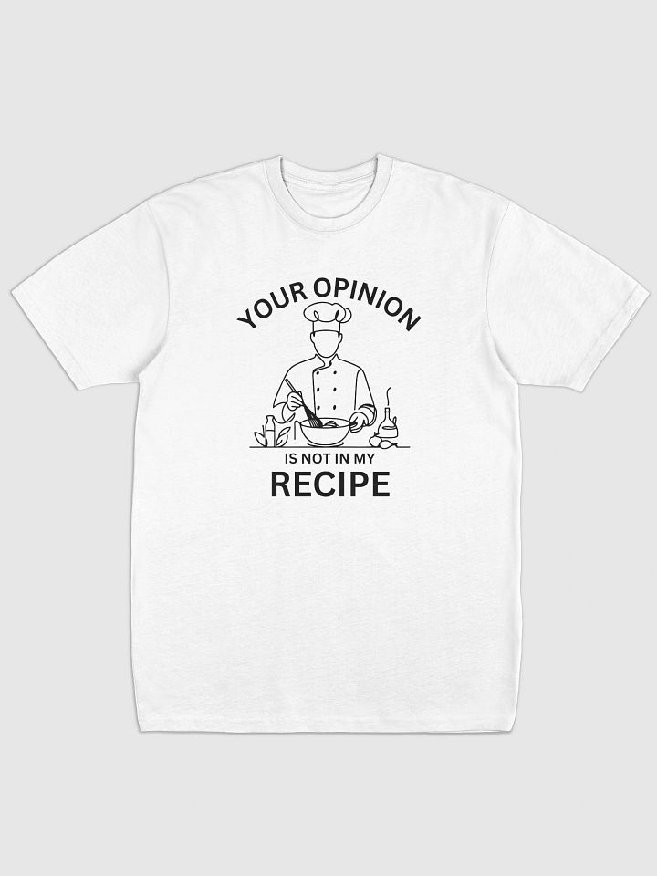 Your Opinion White T product image (1)