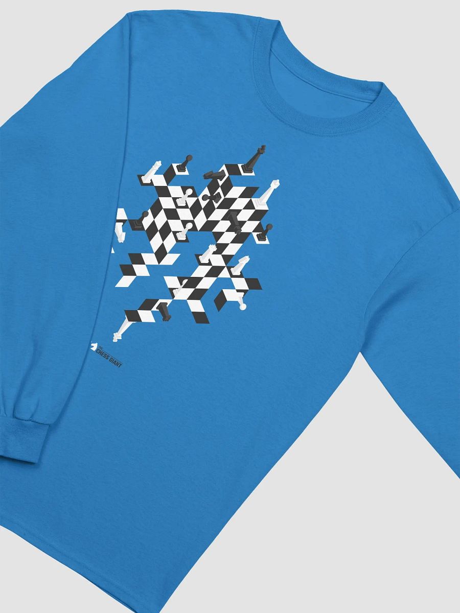 Escher's Chessboard long-sleeve shirt product image (20)