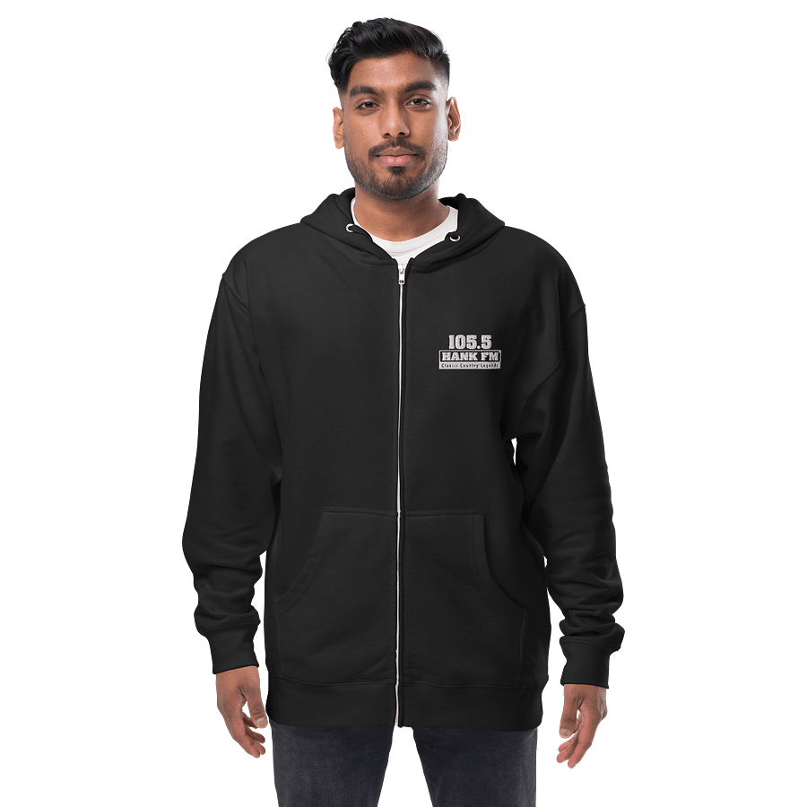 Hank Embroidered Zip Up Hoodie product image (2)