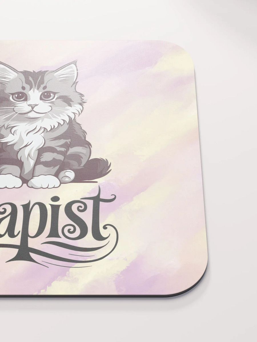 My Cat is My Therapist Mouse Pad product image (6)
