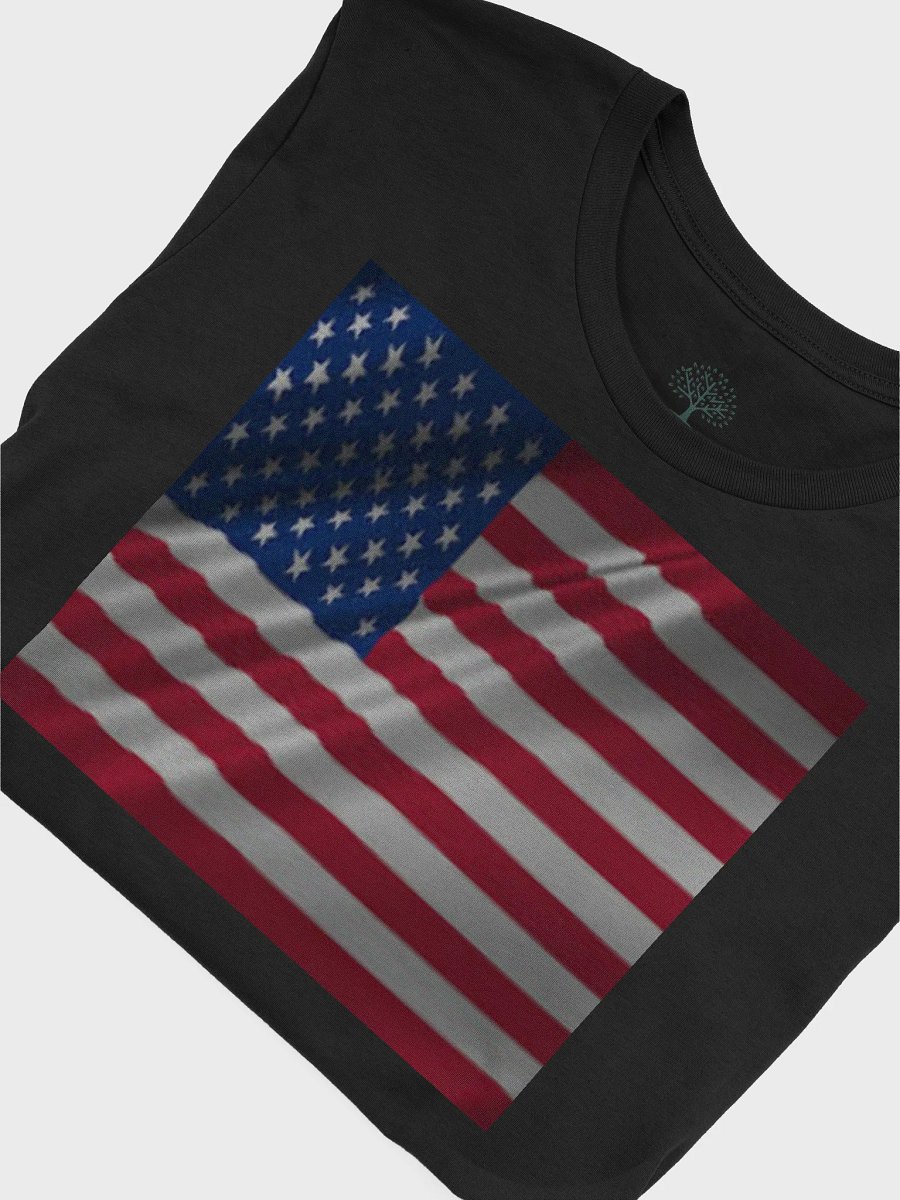 Graphic Grove Patriotic USA Flag Unisex Cotton T-Shirt product image (7)
