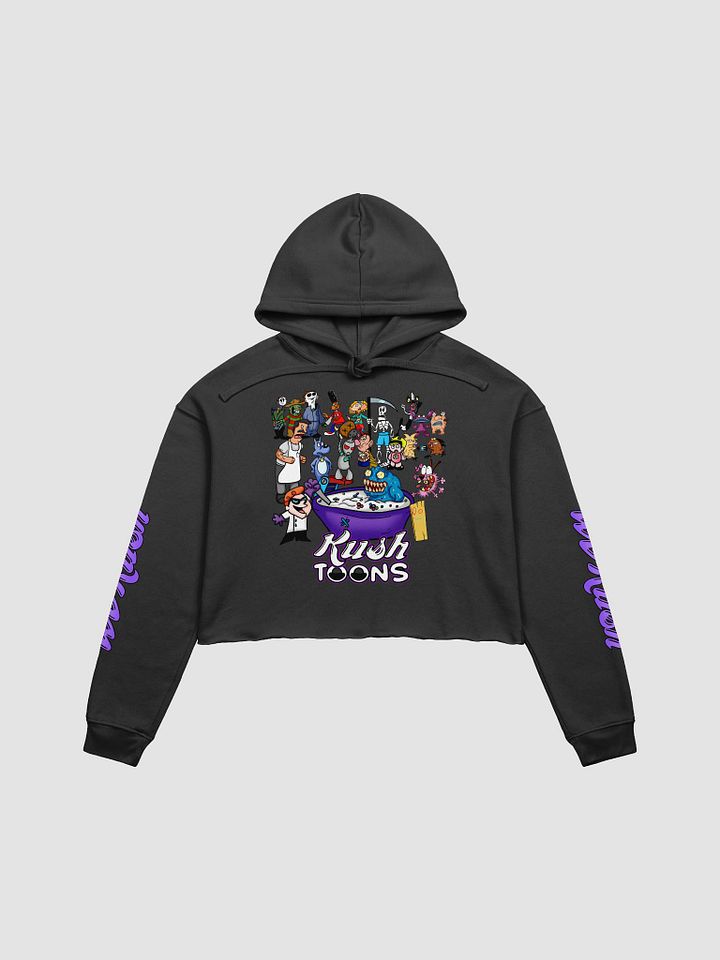 Kush Toons Crop Hoodie product image (3)