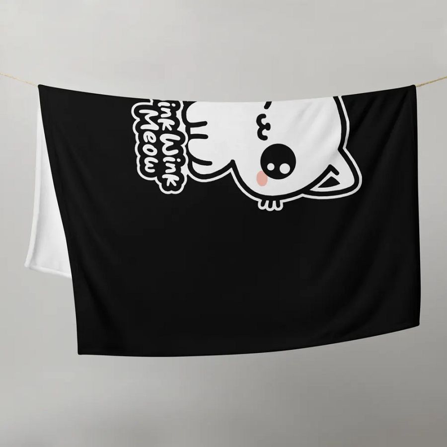[Limited Edition] Wink Wink Meow Blanket product image (9)
