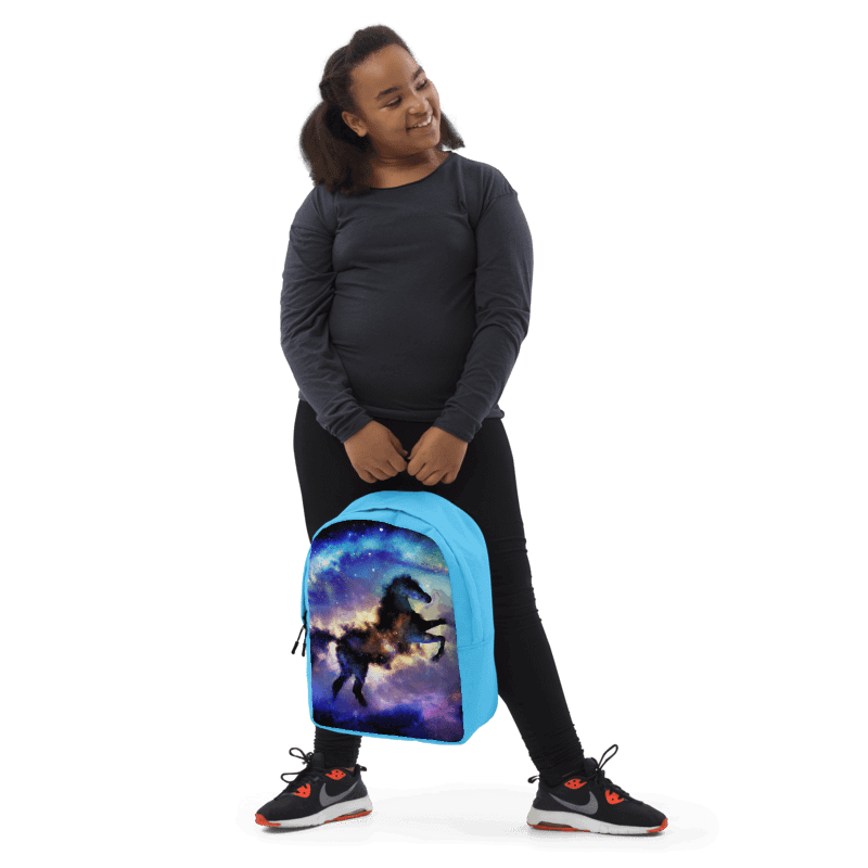 Rearing horse - Nebula Horses backpack product image (1)