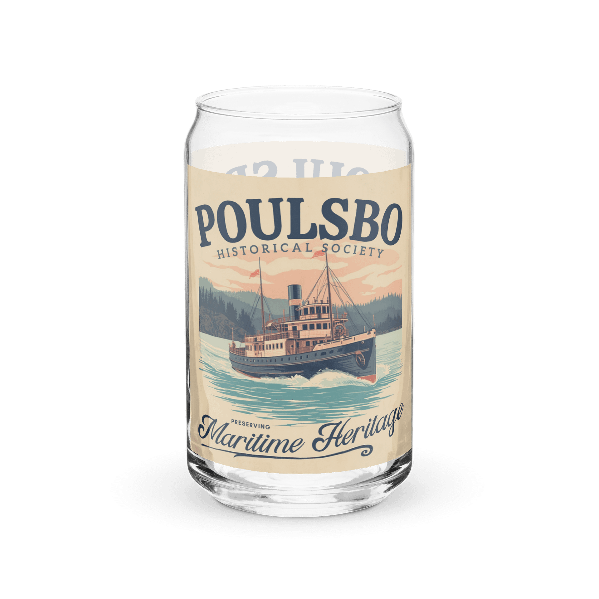 Maritime Heritage Can-Shaped Glass product image (1)