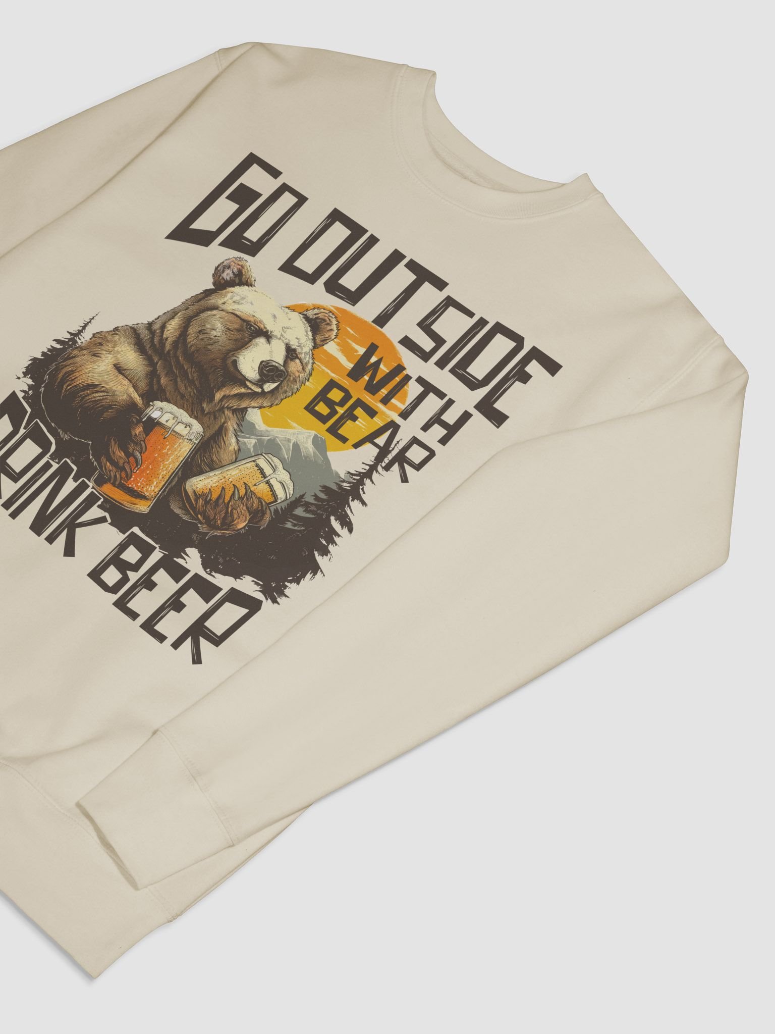 Bear & Beer Adventure Sweatshirt product image (27)