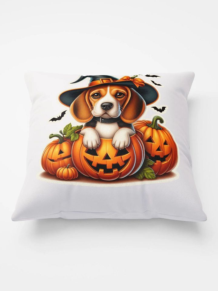 Halloween Pumpkin Beagle - Pillow product image (1)