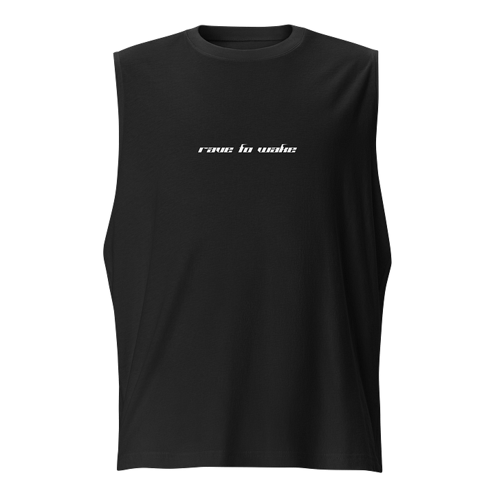 "Rave to Wake" Black Tank Top product image (2)