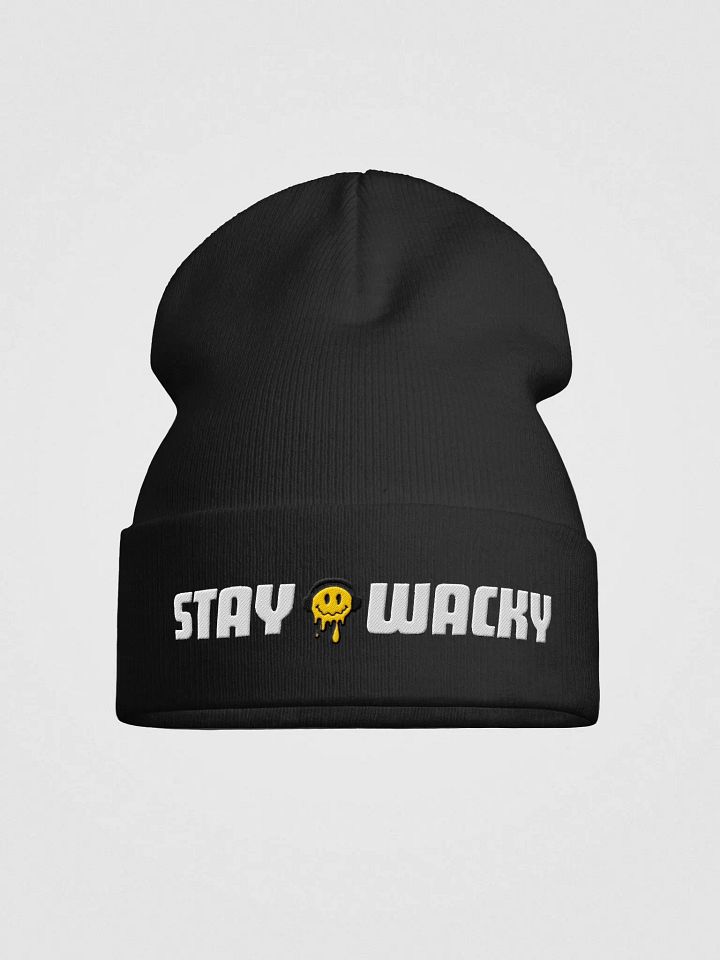 Stay Wacky Beanie (White Ink) product image (2)