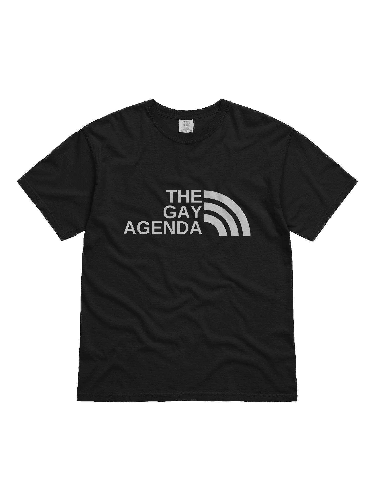 THE GAY AGENDA (Dark Mode) - Tee product image (8)