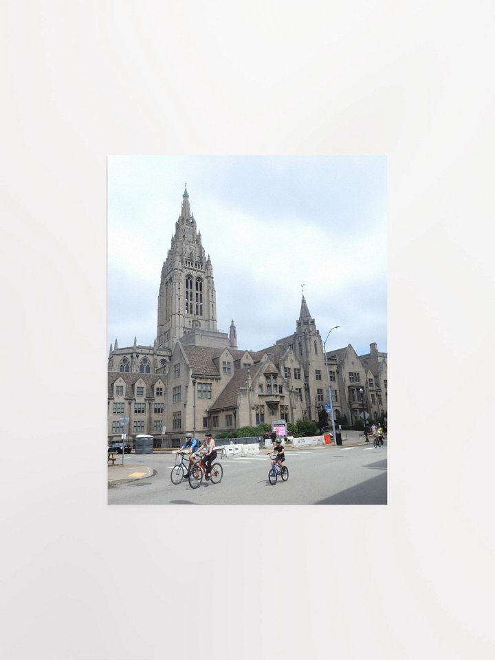 Pittsburgh - East Liberty Presbyterian Church during Open Streets Pittsburgh - print/poster product image (1)