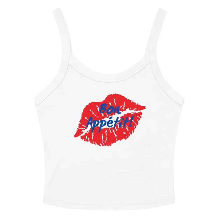 Bon Appétit! Cropped Cami Top – Y2K Retro Vibes product image (2)