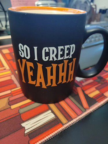 Thank you @reneagallup  Renea, for my Halloween Mug and the throwback to a fave... TLC for the win! 
#genx #genxwomen #author...
