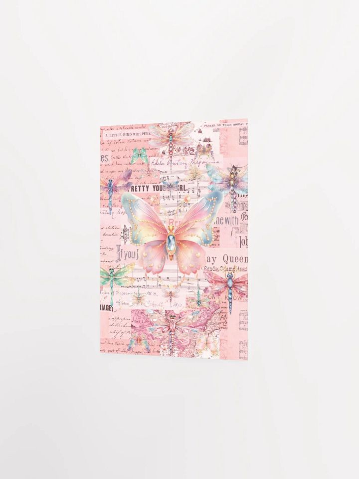Pink, Butterfly & Dragonfly Ephemera product image (13)