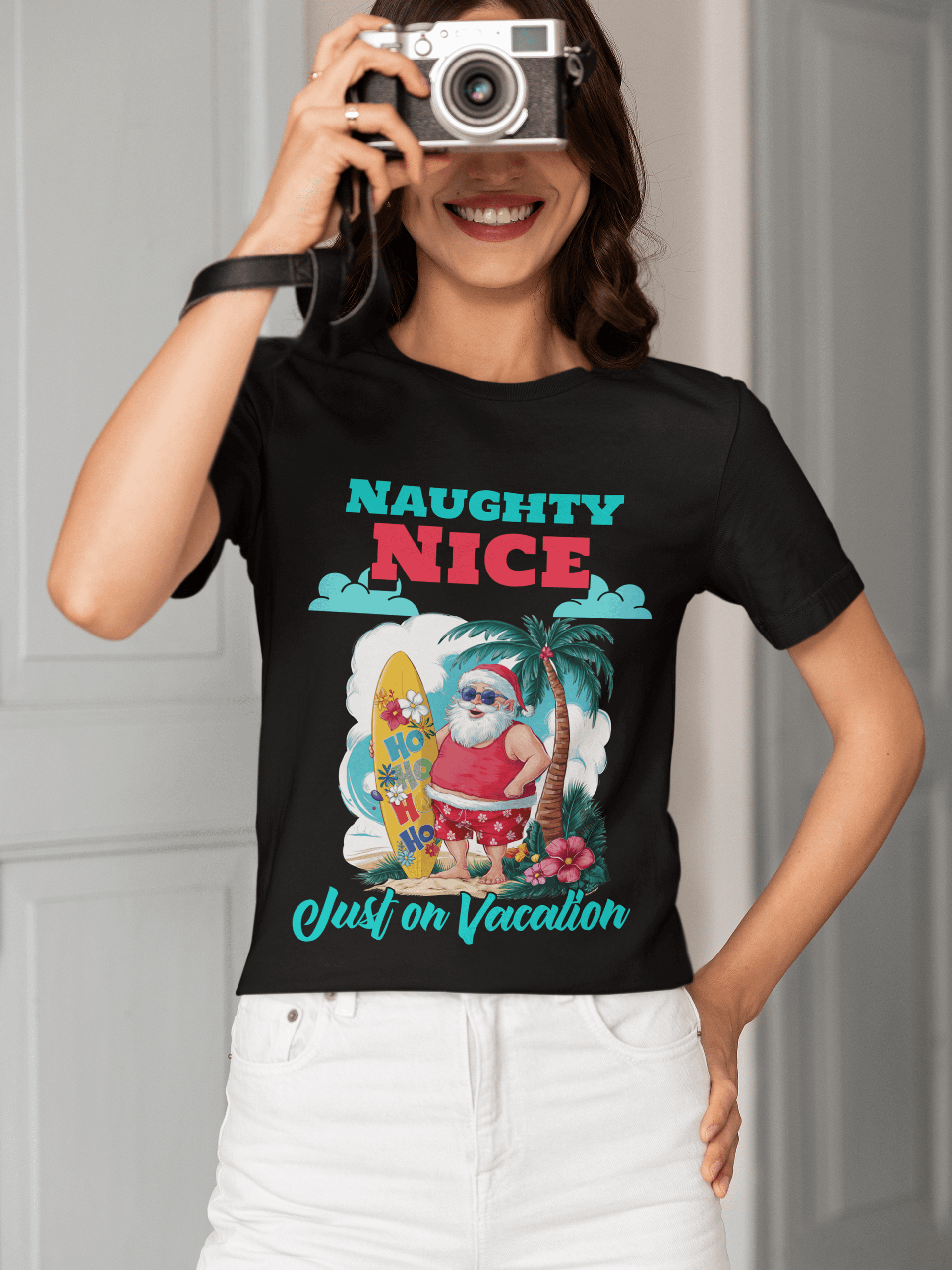 Santa's Vacation Vibes T-Shirt product image (1)
