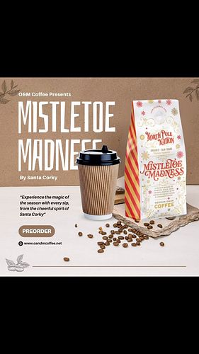 Come Preorder Your Mistletoe Madness Now ☕️ 
•
Trust Santa, if this coffee can help me deliver to over 2 BILLION houses in on...