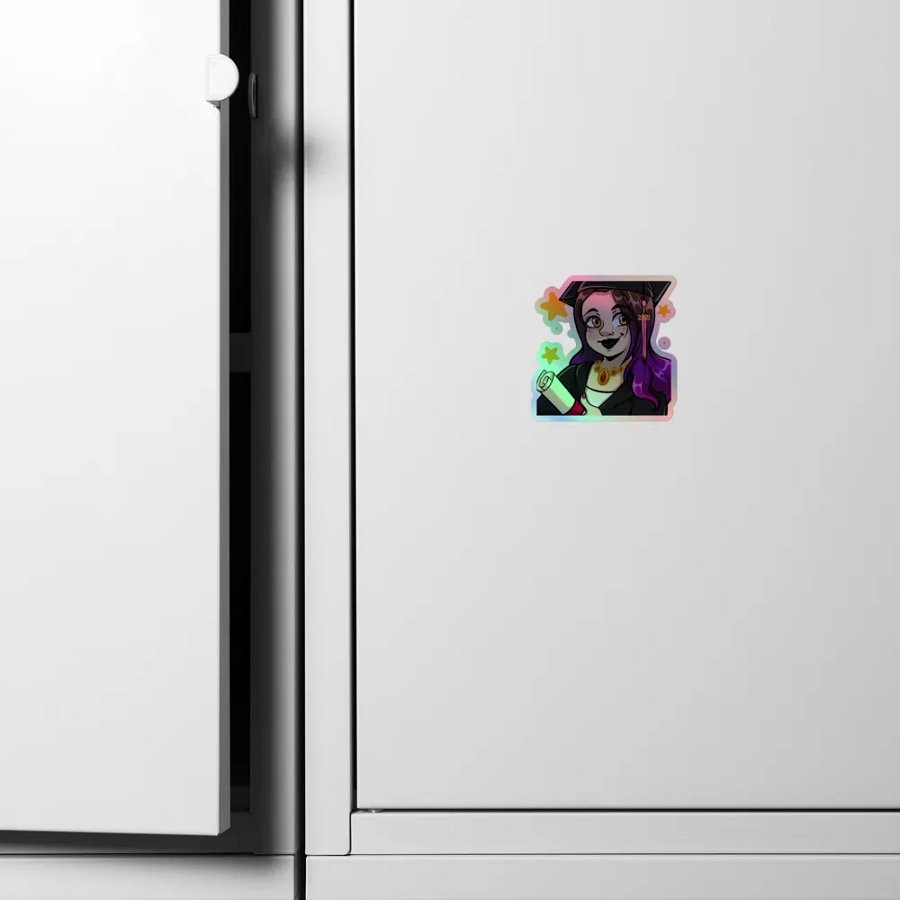 Big Brain Smarts- Holographic Sticker Set product image (6)