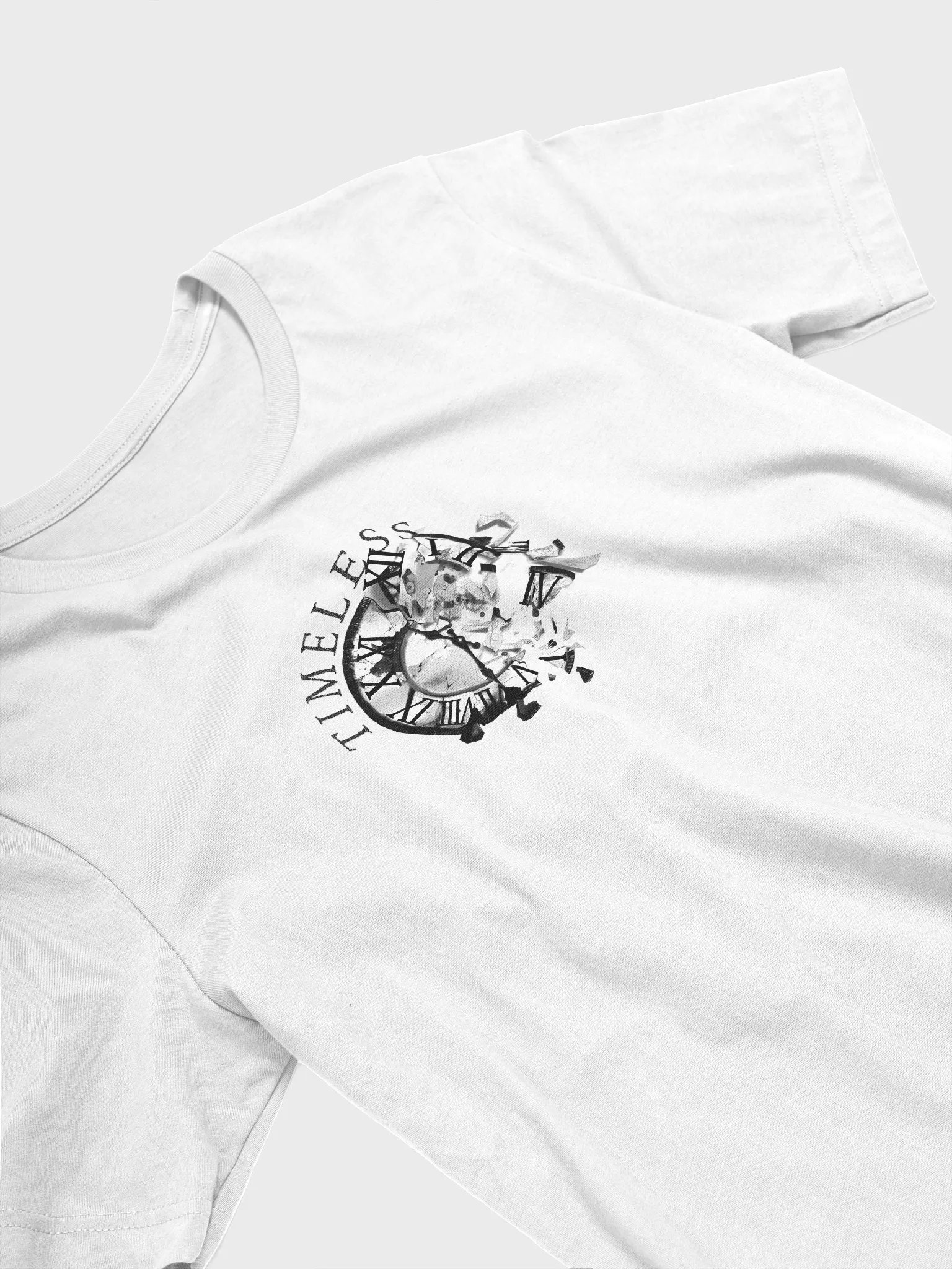 Timeless unisex white T-shirt product image (3)