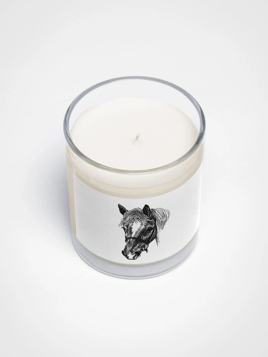 'Flossy' horse candle product image (3)