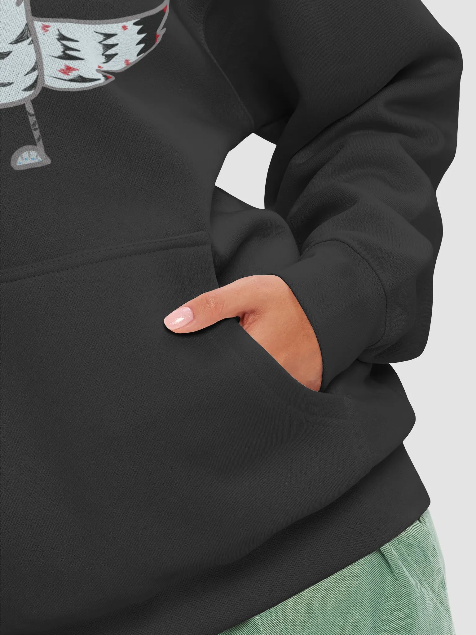 Tiger2Doodley Pull Over Hoodie product image (8)