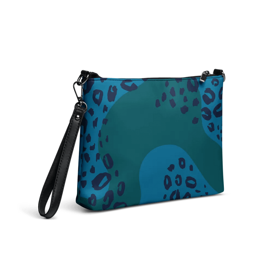 Teal Leopard Allure Crossbody Bag product image (7)