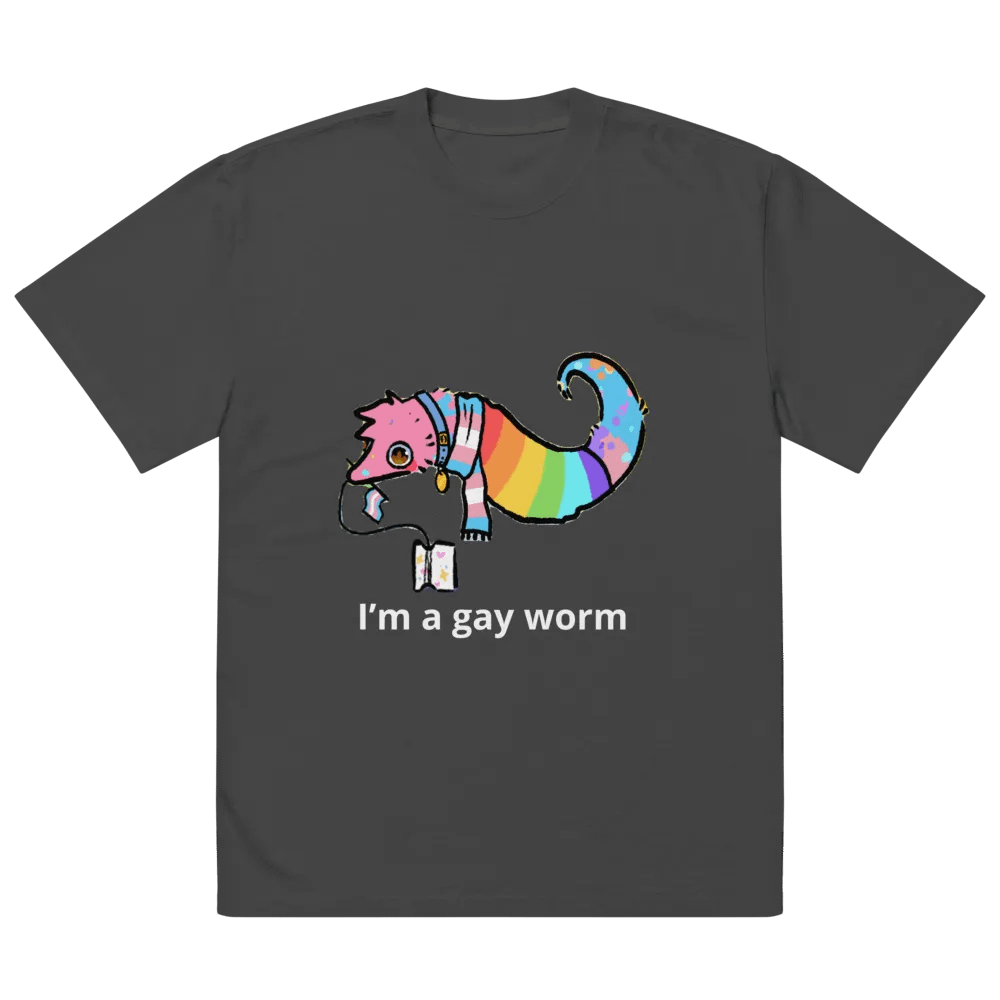 Gay worm tee product image (2)
