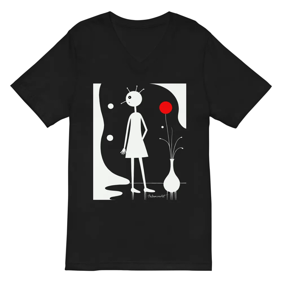 Bella+Canvas Short Sleeve V-Neck Jersey T-Shirt product image (2)