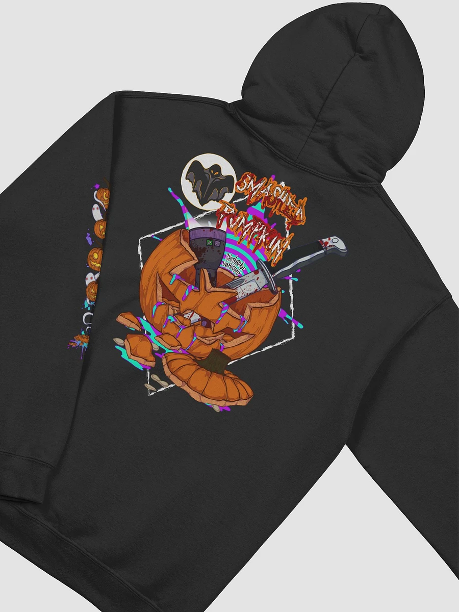 Smashed Pumpkin Hoodie - with Sleeve Accents product image (4)