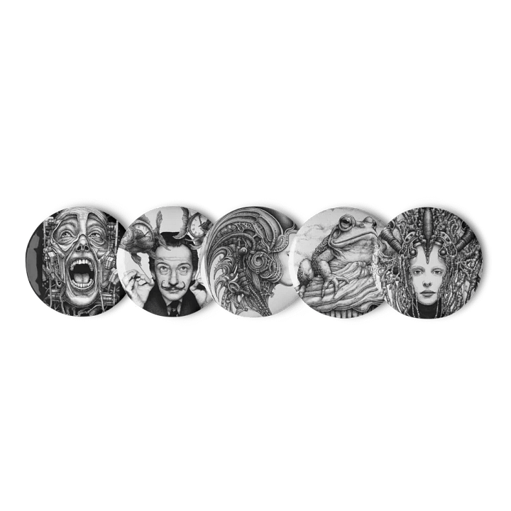 Surreal Pin Button Set product image (2)