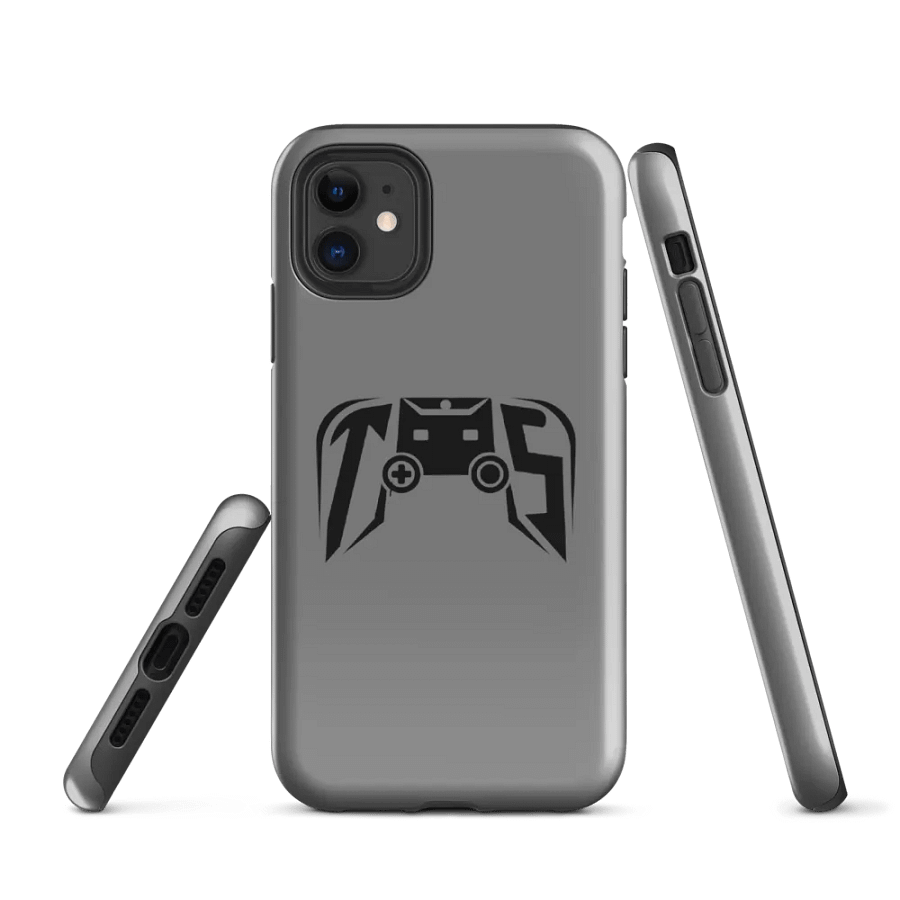 Tough Logo Case for iPhone® (Gray) product image (1)