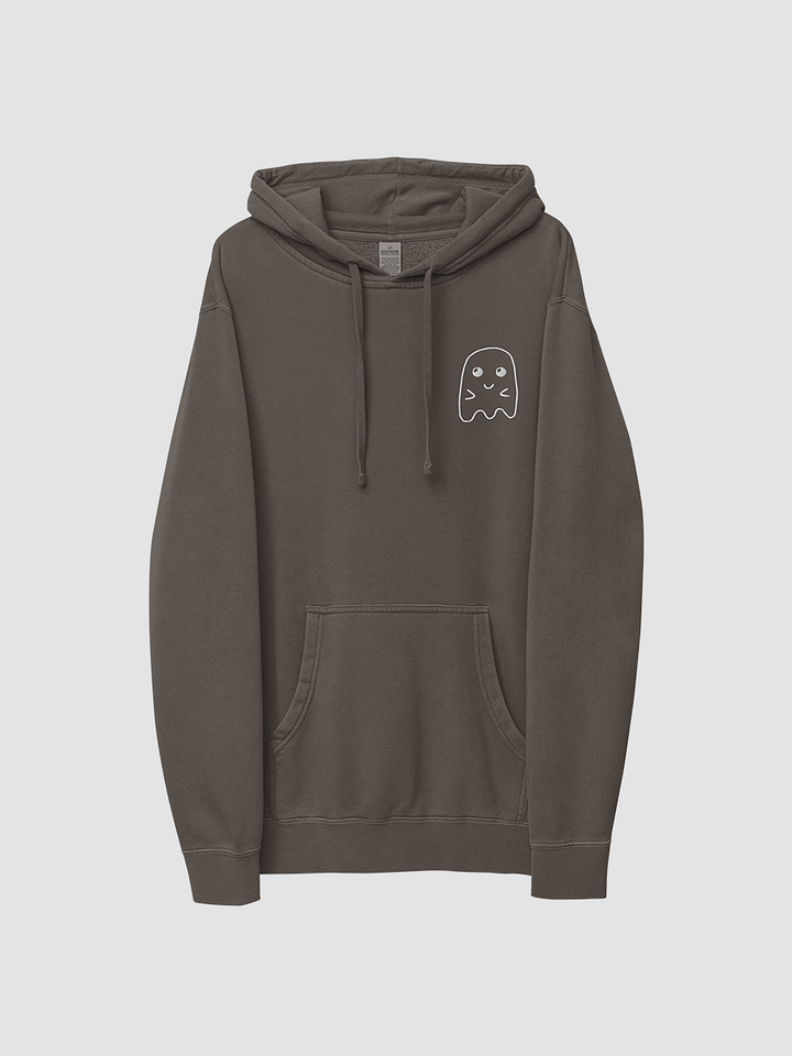 Ghost embroidered hoodie (left) product image (1)