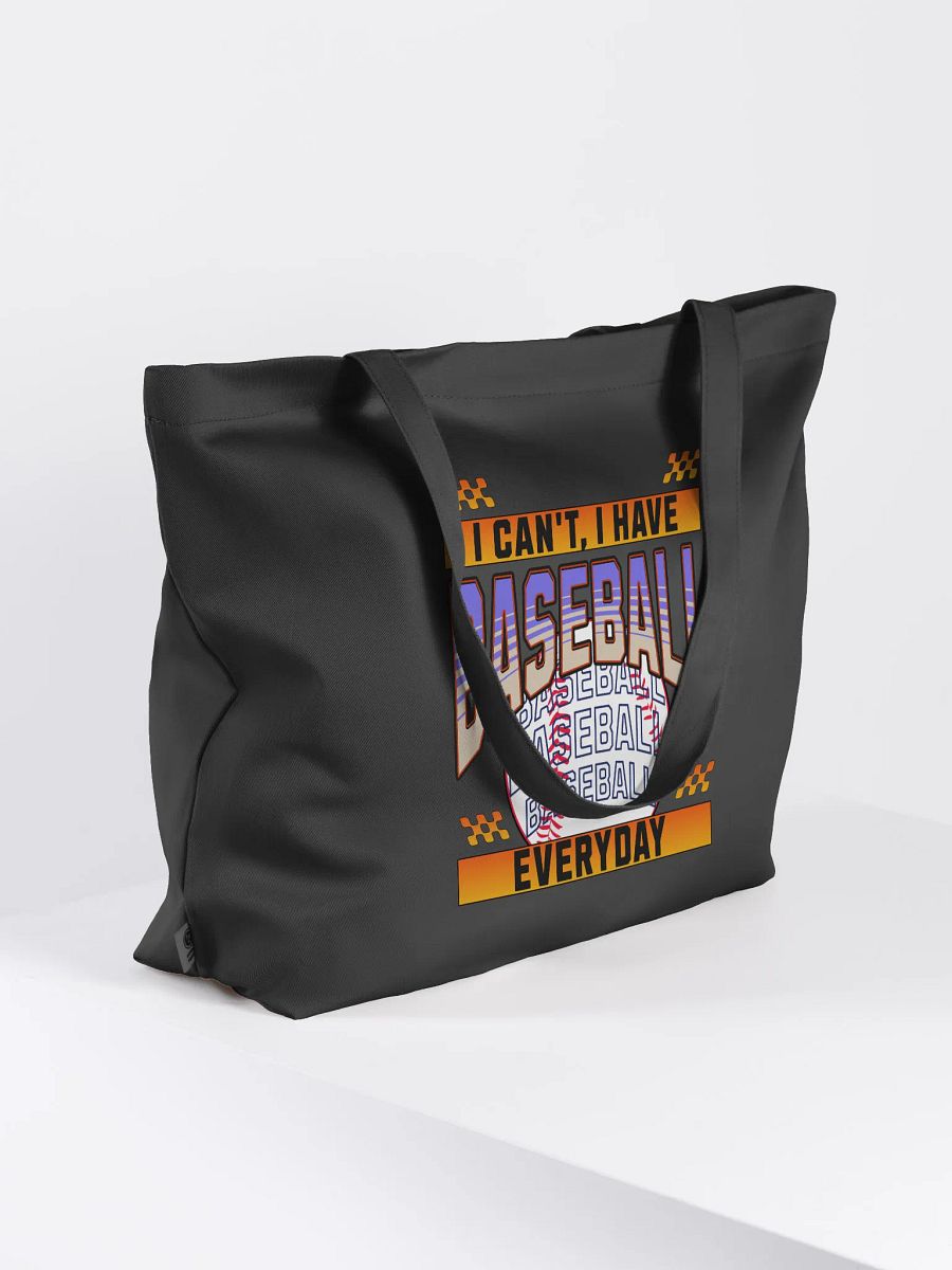 I Cant I Have Baseball Everyday Passion Organic Tote product image (1)