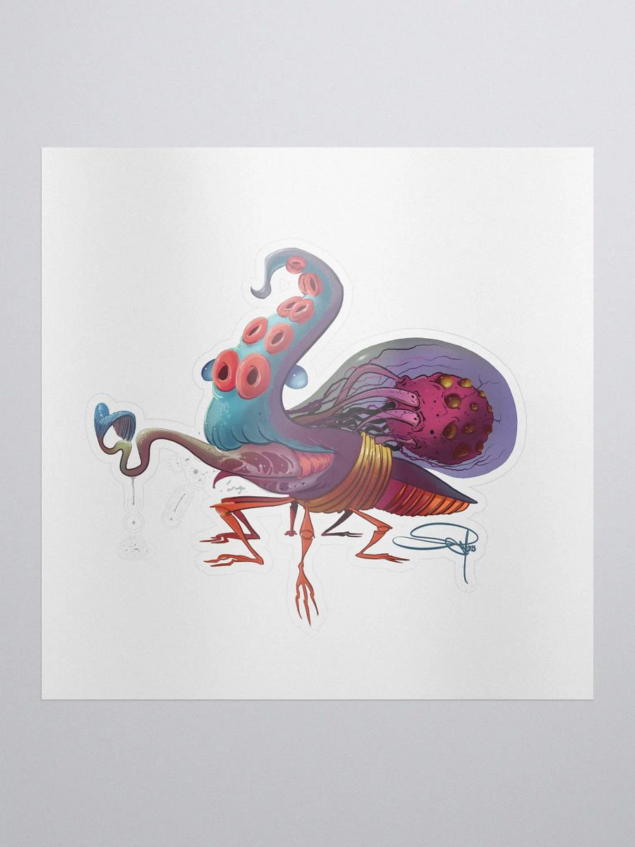 Tentacle Cricket Sticker product image (1)