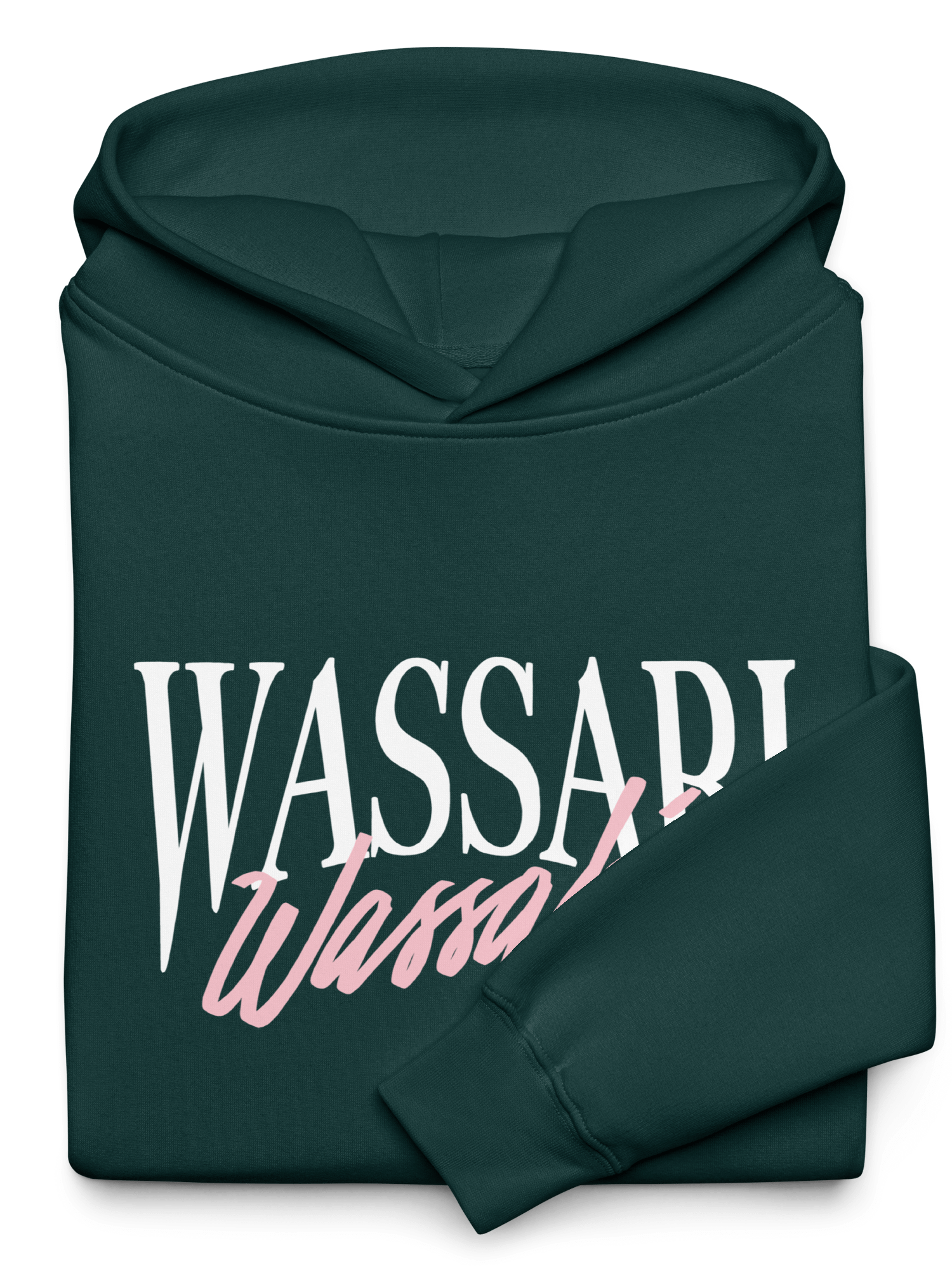 Wassabi Oversized Blue and Green Hoodie product image (3)
