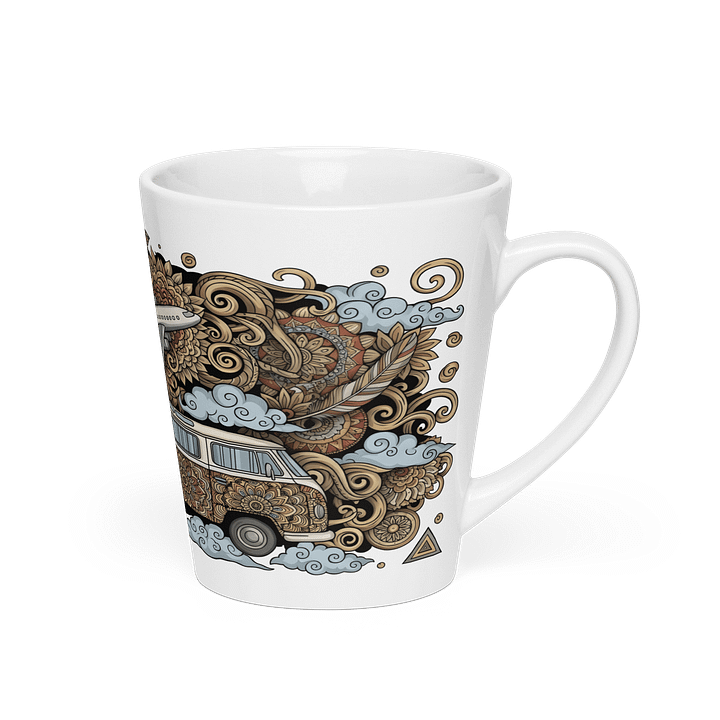 Intricate Earth Tones Travel Mandala Mug product image (2)